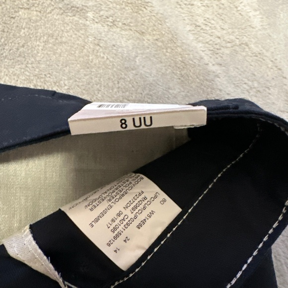 Dickies 8UU Womens Navy Blue Work Cargo Pants New Tags RN20697 Capris Ankle - Picture 6 of 10